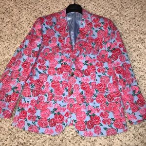 Men’s vineyard vines kentucky derby rose blazer